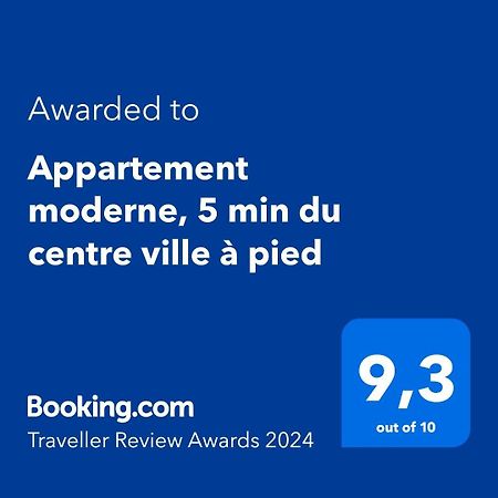 Appartement Moderne, 5 Min Du Centre Ville A Pied Beziers Bagian luar foto
